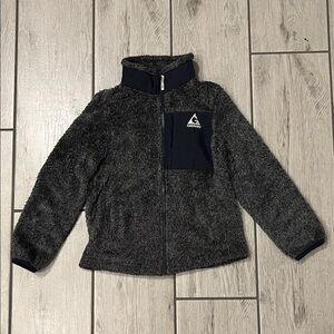 Gerry Weber Navy and Gray Fleece Jacket